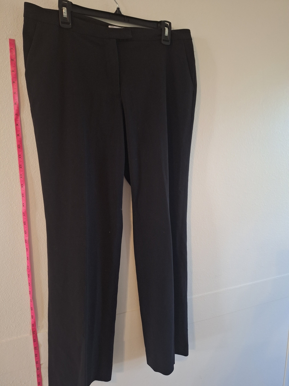 Calvin Klein Black Straight-Leg Women's Trousers